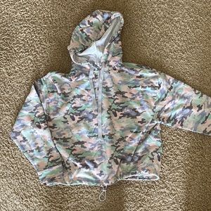 Fabletics Camo Hoodie Medium